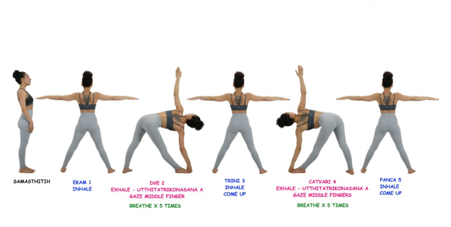 Trikonasana 